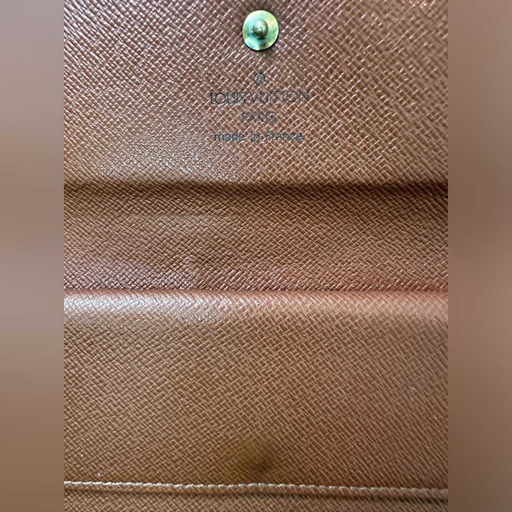 Louis Vuitton Porte Tresor Monogram Leather International Trifold Long wallet - Picture 5 of 15